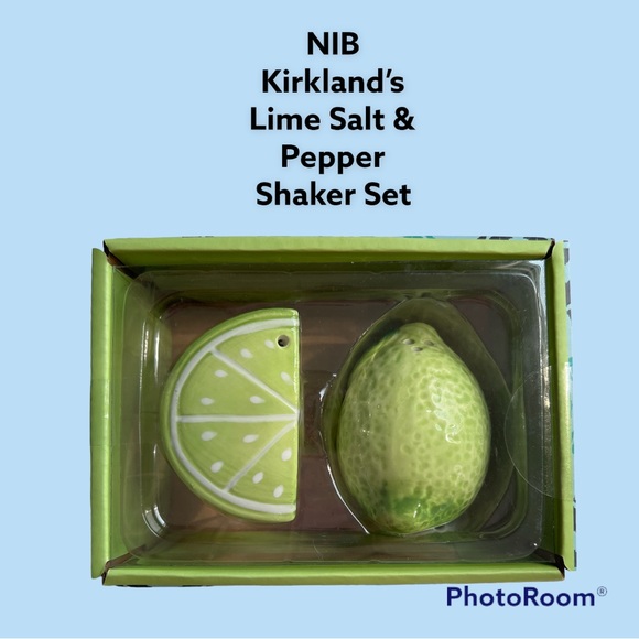 Kirkland’s Kitchen New Kirklands Lime Salt Pepper Shaker Set Poshmark